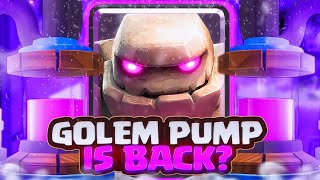 97 WIN RATE WITH BEST GOLEM PUMP BEATDOWN DECK  GOLEM IS BACK [upl. by Niple]