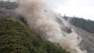 Santiaguito block lava flow Jan 2012 [upl. by Reginald761]