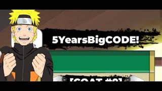 New Codes RELL Games 5 Years Anniversary New BIG CODES SOON  Shindo Life [upl. by Auqenahs734]