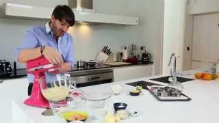 Eric Lanlard makes a Mango amp Vanilla Green Peppercorn Chiboust Tart [upl. by Garap]