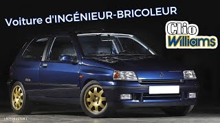 RENAULT CLIO WILLIAMS  Elle Fête ses 30 ANS  AUTOKULTUR [upl. by Keslie]