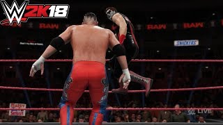 WWE 2K18  Stardust Entrance Signature Finisher amp Victory Motion [upl. by Esyned]