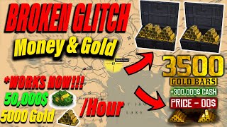 BROKEN MONEY amp GOLD GLITCH XBOXPS5 WORKS Bards Crossing Red Dead Redemption 2 Online [upl. by Nabal]