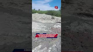 Inspeccionan volcanes de lodo en Córdoba tras erupción en Urabá ElMontemariano [upl. by Carmina]