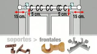 eXpertos Como Instalar Las Cortinas Y Persianas [upl. by Archibold]