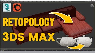 How To Use Retopology Modifier 3ds Max  Eris Graphic [upl. by Akla]