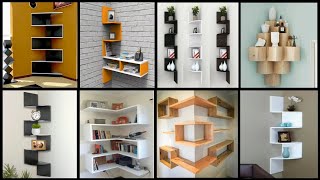 70 Creative Modern DIY Corner wall Mount shelf Idea amp designs With Cardboard 2021Wall shelf ideas [upl. by Nichol]