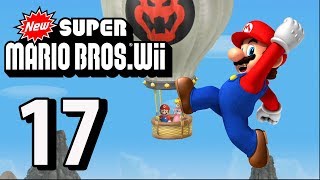 New Super Mario Bros Wii  Part 17 4 Player 2018 [upl. by Acireed547]