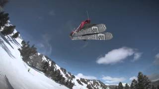 Snowpark Turracher Höhe – Extended freeski session – 04032016 [upl. by Adnilak]