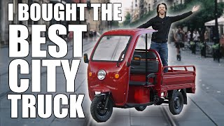 I bought an ELECTRIC rickshaw tuktuk It rocks [upl. by Remo]