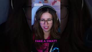 Pokimane on Adin Ross Swatting [upl. by Ainomar]