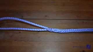 Dynamica Ropes  Brummel splice instruction [upl. by Atiekal]