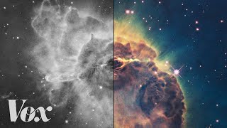 How scientists colorize photos of space [upl. by Hartmunn]