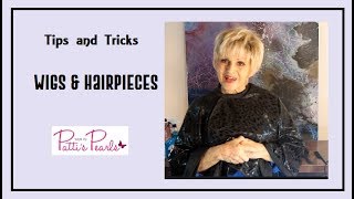 More tips and tricks for your wigs amp hairpieces by Patti from WigsByPattisPearlscom [upl. by Genet]