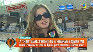 La quotChinaquot Suárez y Benjamín Vicuña hablaron antes de viajar a España [upl. by Araeit167]