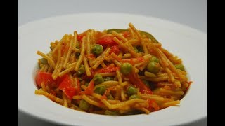 Spaghetti Vegetable Paella  Cooksmart  Sanjeev Kapoor Khazana [upl. by Varian639]