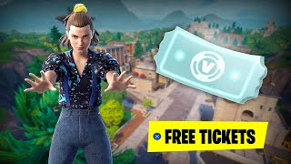 HOW TO GET MORE FREE RETURN  REFUNDS TICKET IN FORTNITE CHAPTER 4 FULL REFUND TICKET TUTORIAL [upl. by Harrow412]