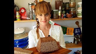 Pan de Masa Madre de Fermentación salvaje  Libre de Gluten [upl. by Akiraa]