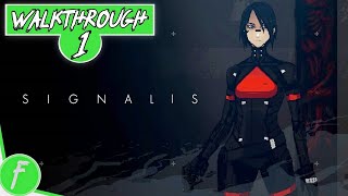 SIGNALIS FULL WALKTHROUGH Gameplay HD PC  NO COMMENTARY  PART 1 [upl. by Royall]