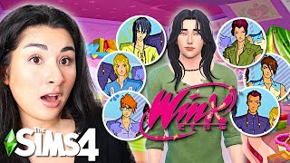 CREO GLI SPECIALISTI su The Sims 4  WINX CAS CHALLENGE [upl. by Enidanreb]