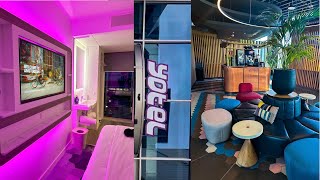 YOTEL HOTEL AMSTERDAM TOUR amp REVIEW  MARISKA APPIAH [upl. by Oeht]