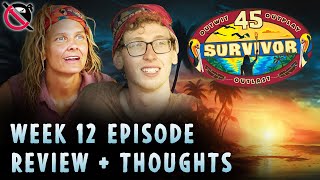 THE END IS NEARSURVIVOR 45  WEEK 12 Episode Review  Thoughts [upl. by Utir85]