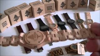 WEWOOD horloges bij Kishnl  Houten eco horloges [upl. by Analat462]