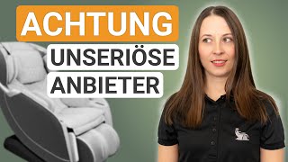 Beachte unbedingt diese 7 Dinge  Kauf Massagesessel [upl. by Alister]