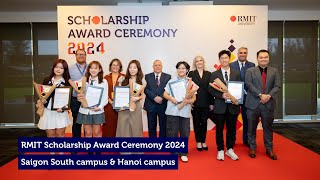 RMIT Scholarship Award Ceremony 2024 recap  RMIT Vietnam [upl. by Cunningham]