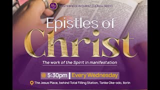 EPISTLES OF CHRIST  02102024 [upl. by Aicilec932]