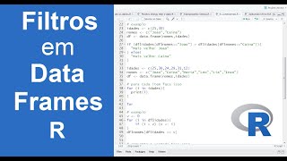 Filtros em data frames na linguagem R Curso para iniciantes  Aula 15 [upl. by Sawyor]