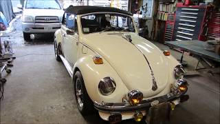 72 vw super beetle frame repair pt 1 [upl. by Hurwitz914]