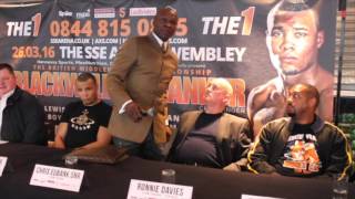 OVERLY HEATED   NICK BLACKWELL v CHRIS EUBANK JR FULL PRESS CONFERENCE UNCUT [upl. by Ennalyrehc]