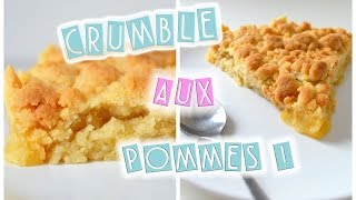 Recette 1  Le Crumble aux pommes [upl. by Akcire367]