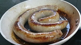 BOEREWORS RECIPE  PAN FRIED WORS [upl. by Ibib]