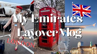 A day in the LIFE of an EMIRATES Cabin Crew ✈️  From START to FINISH  24 Hours In London ✨ Vlog ✨ [upl. by Noiro121]