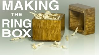 How to make a Wood Ring Box [upl. by Nnayelhsa895]