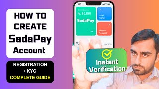 How to Create SadaPay Account  Sadapay account kaise banaye  Sadapay Mobile App  Jeem [upl. by Eniksre]