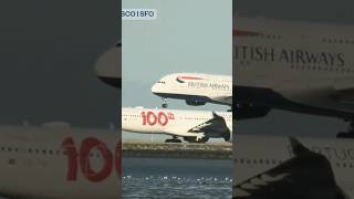 🇬🇧 British Airways  SFO ✈️ planespotting [upl. by Jump]