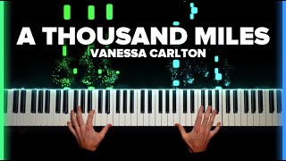 Vanessa Carlton  A Thousand Miles  Piano Cover by Brennan Wieland [upl. by Eentihw]