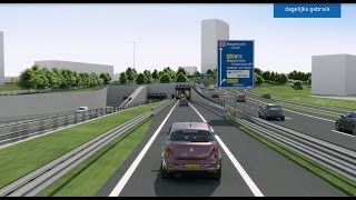 Hoe werkt de A2tunnel straks [upl. by Saffian]