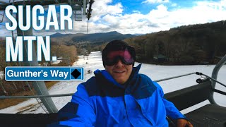 Skiing Gunthers Way  Sugar Mountain  PLUS Incendiary Shift Sienna IPA Review [upl. by Hagar]