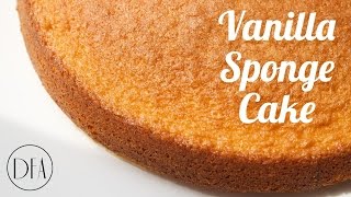 How to make a vanilla sponge cake Easy steps [upl. by Yaker284]