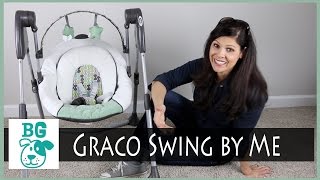 Graco Swing by Me Baby Swing Review by Baby Gizmo [upl. by Durrej]