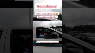 Roundabout  mistakes on Road Coimbatore automobile roadsafety awareness car bike viralvideo [upl. by Chiaki67]