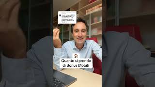 🛑QUANTO SI PRENDE DI BONUS MOBILI [upl. by Arrol]