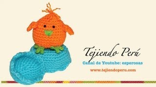 Pollitos tejidos en crochet amigurumi Parte 2 [upl. by Yhtimit550]