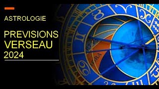 Astrologie  Prévisions Verseau 2024 [upl. by Neddra]