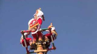 Danza de los Voladores de Papantla at Indian Summer Festival Milwaukee WI [upl. by Ilhsa521]