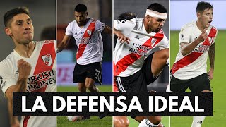 La DEFENSA IDEAL de RIVER MONTIEL DÍAZ MARTÍNEZ y ANGILERI [upl. by Worsham]